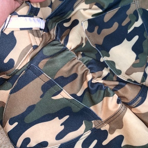 Low rise camo leggings green - Picture 5 of 8